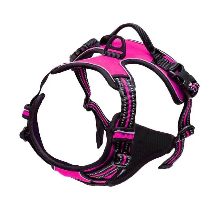 Harnais Chien Anti-Traction avec Attache Frontale – Réfléchissant & Ajustable