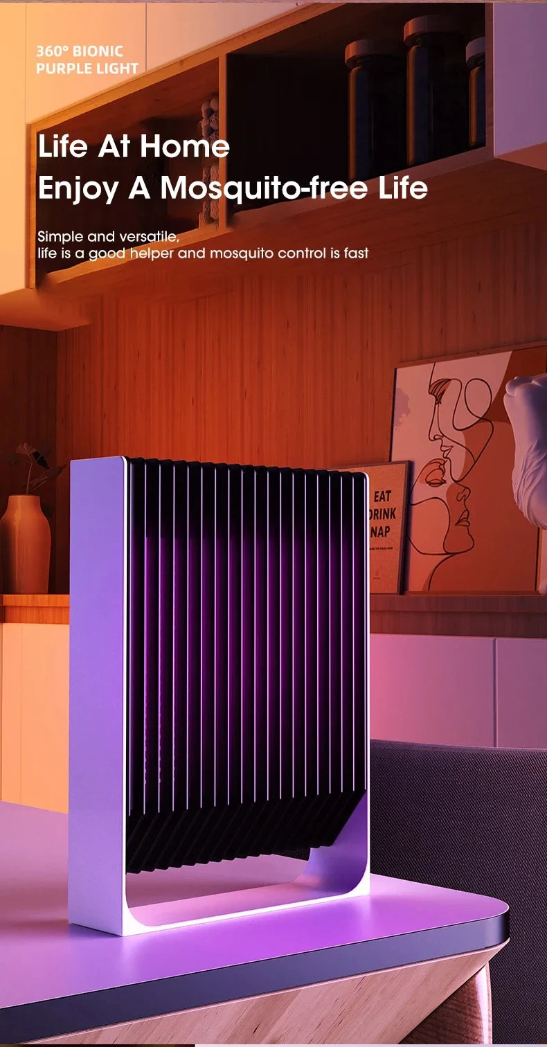 Lampe Anti-Moustiques Électrique Black Knight B2000V - Tue-Mouches UV Ultraviolet pour Camping et Maison