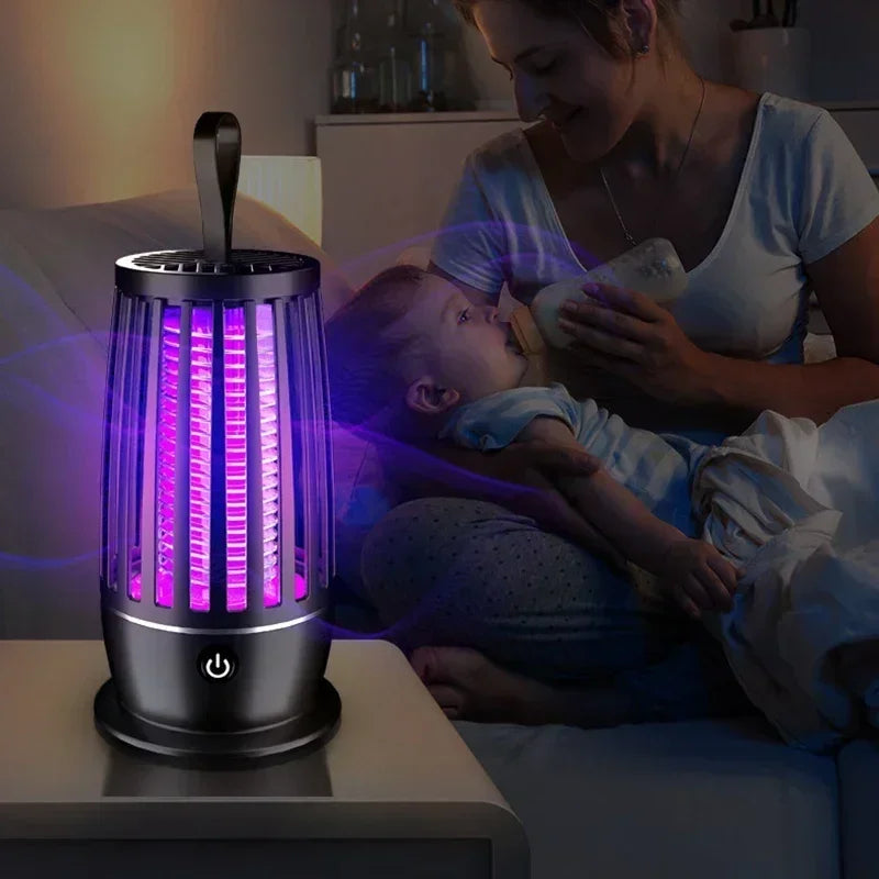 Lampe Anti-Moustiques UV Xiaomi (Écosystème) - Rechargeable USB Portable Silencieuse 360° pour Intérieur et Camping