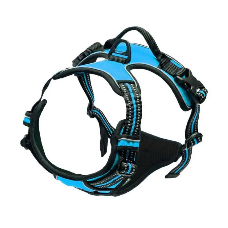 Harnais Chien Anti-Traction avec Attache Frontale – Réfléchissant & Ajustable