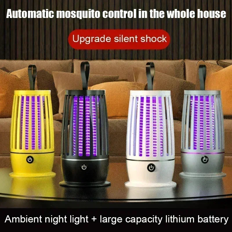 Lampe Anti-Moustiques UV Xiaomi (Écosystème) - Rechargeable USB Portable Silencieuse 360° pour Intérieur et Camping