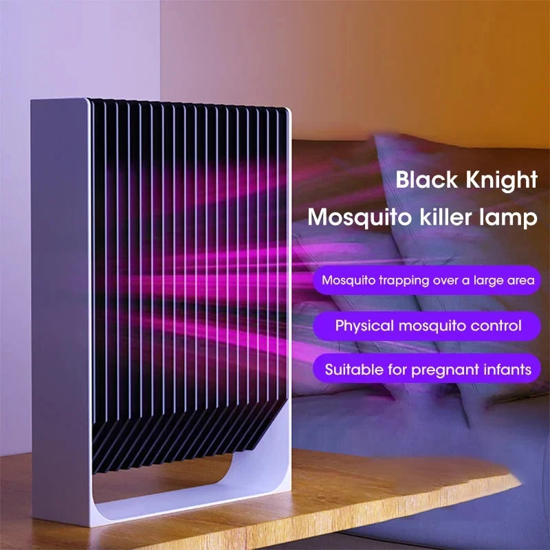 Lampe Anti-Moustiques Électrique Black Knight B2000V - Tue-Mouches UV Ultraviolet pour Camping et Maison