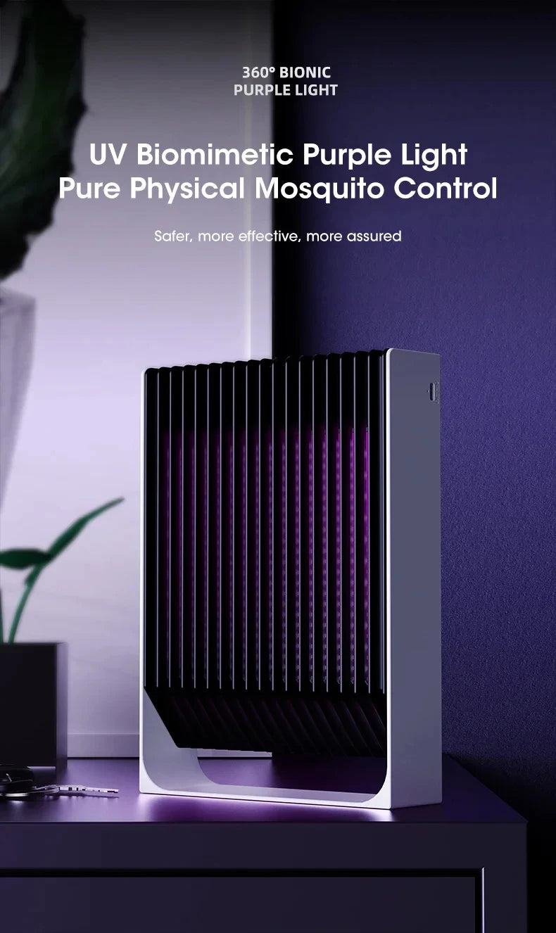 Lampe Anti-Moustiques Électrique Black Knight B2000V - Tue-Mouches UV Ultraviolet pour Camping et Maison