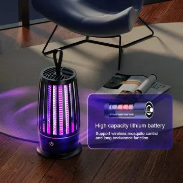 Lampe Anti-Moustiques UV Xiaomi (Écosystème) - Rechargeable USB Portable Silencieuse 360° pour Intérieur et Camping