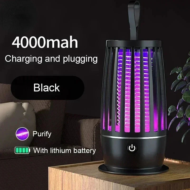 Lampe Anti-Moustiques UV Xiaomi (Écosystème) - Rechargeable USB Portable Silencieuse 360° pour Intérieur et Camping