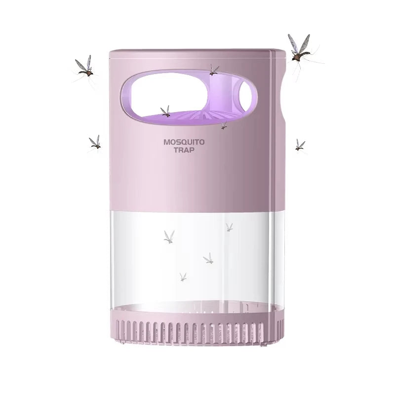 Lampe Anti-Moustiques Sans Fil USB Silencieuse - Aspiration Automatique pour Maison et Camping