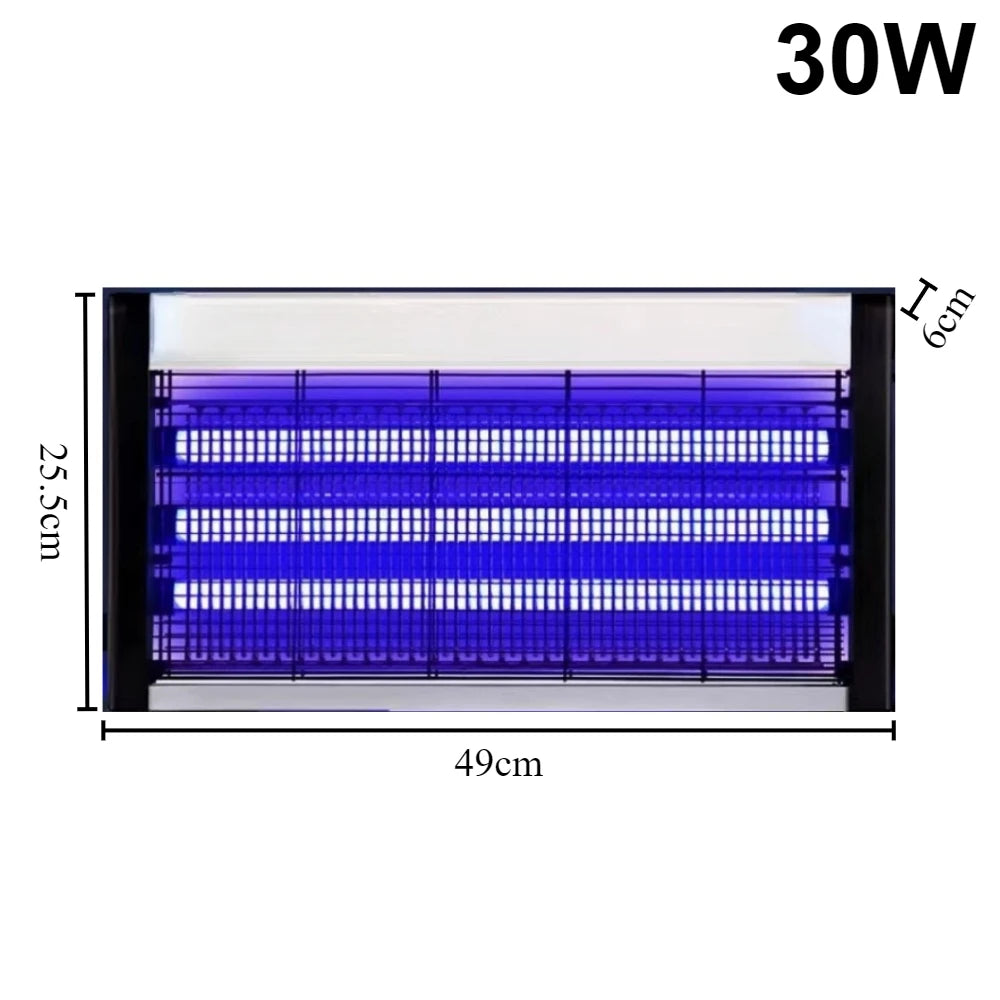 Lampe Anti-Moustiques Électrique LED COOINJOY - Photocatalyse Silencieuse Piège Physique pour Maison