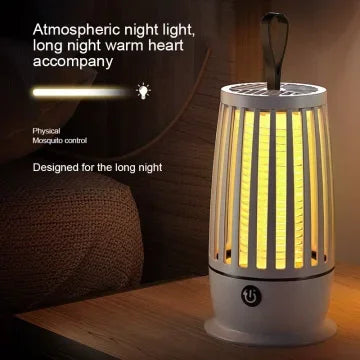 Lampe Anti-Moustiques UV Xiaomi (Écosystème) - Rechargeable USB Portable Silencieuse 360° pour Intérieur et Camping