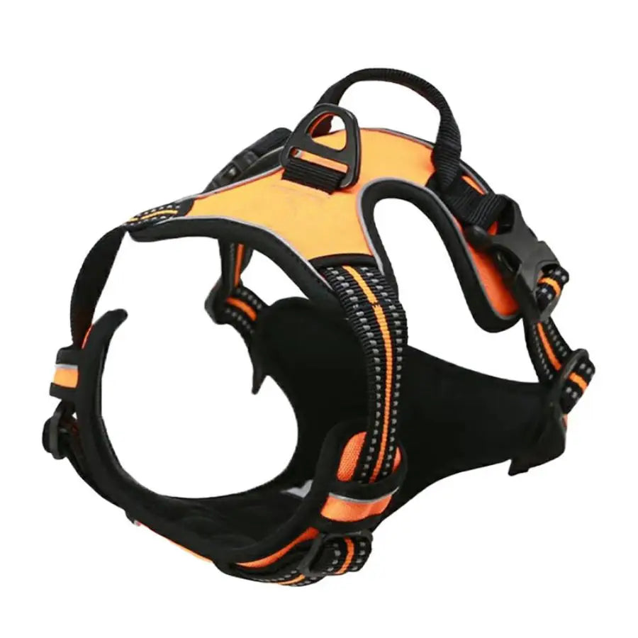 Harnais Chien Anti-Traction avec Attache Frontale – Réfléchissant & Ajustable