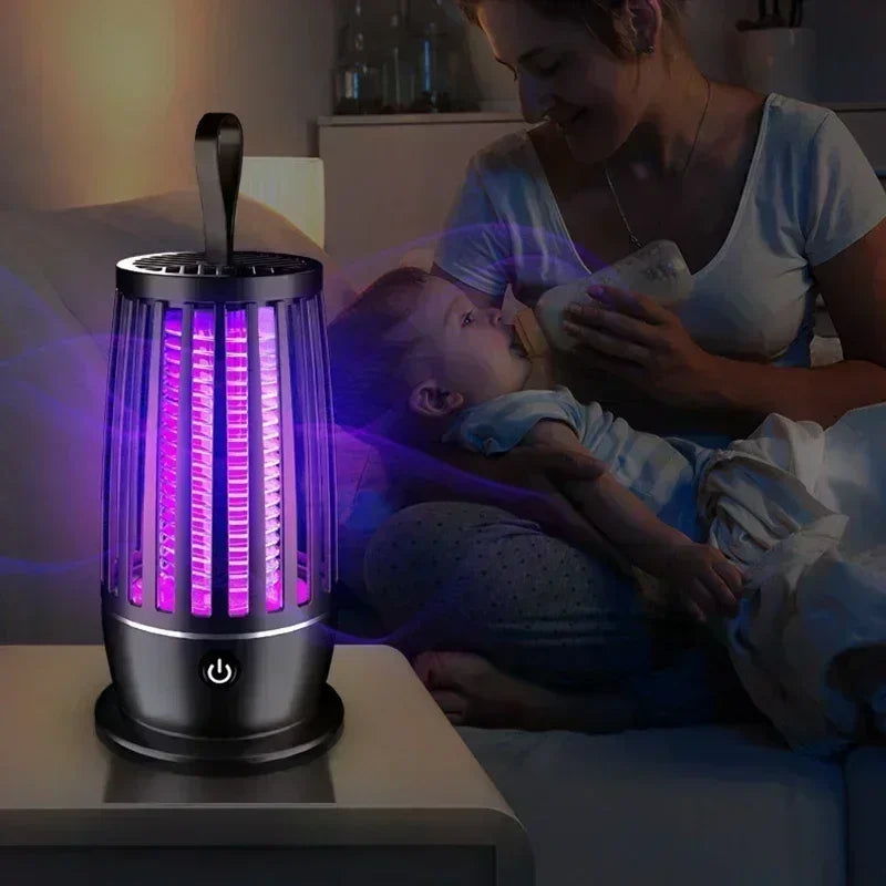 Lampe Anti-Moustiques UV Xiaomi (Écosystème) - Rechargeable USB Portable Silencieuse 360° pour Intérieur et Camping