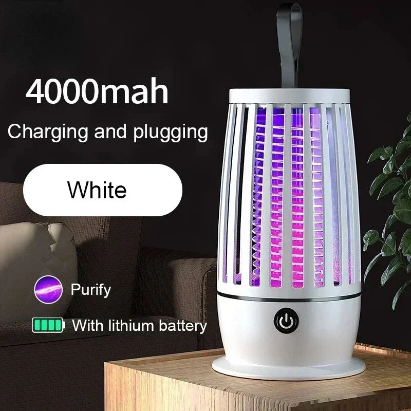 Lampe Anti-Moustiques UV Xiaomi (Écosystème) - Rechargeable USB Portable Silencieuse 360° pour Intérieur et Camping